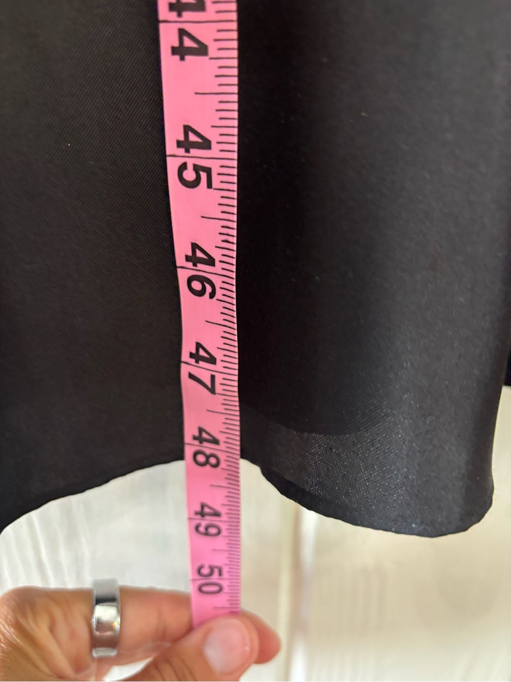 Tory Burch Scalloped Sleeve Silk Midi Dress Black Ivory White Luxury NWT 8 - Picture 7 of 11